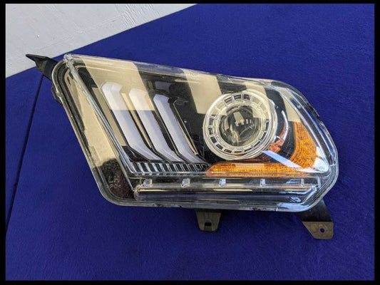 2010-2012 Ford Mustang GT S197 Driver Left Headlight Halogen Boss PARTS ONLY - The Parts Farm
