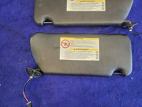 2003-2006 Chevrolet SSR Pickup Truck Pair Sun Visors Shade Light Black - The Parts Farm