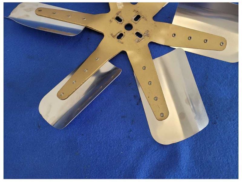 1987-1993 Ford Mustang GT LX 5.0L Front Aluminum Fan Blade Aftermarket 2516 - The Parts Farm