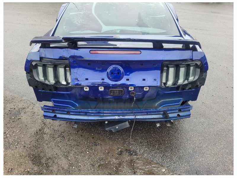 2013-2014 Ford Mustang GT Driver Rear View Mirror Heat Spotter Paint J4 2487 - The Parts Farm