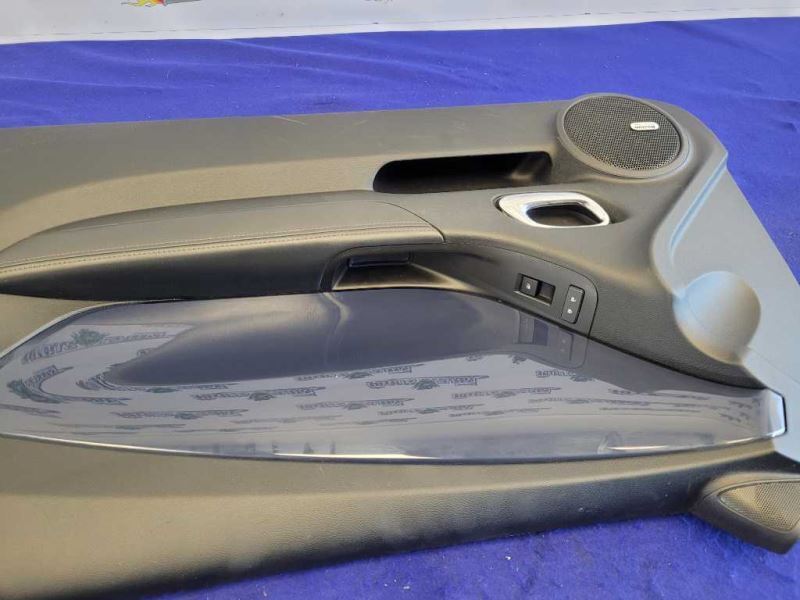 2010-2015 Chevrolet Camaro SS Pair Door Panels Blue Insert Handle Switch 2325 - The Parts Farm