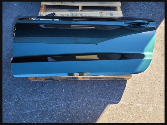 2015-2023 Ford Mustang GT S550 Driver Left Front Door Coupe Shell Paint B5 - The Parts Farm