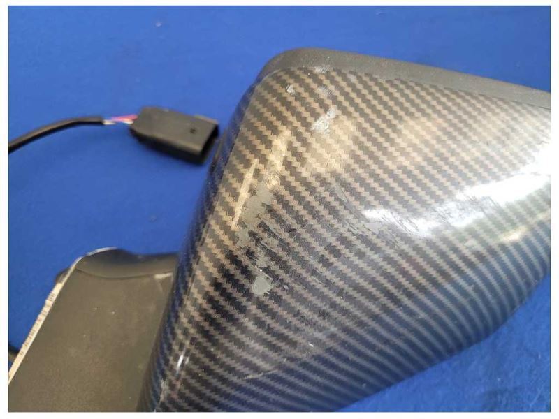 2018-2023 Ford Mustang GT S550 Driver Rear View Mirror Carbon Cover 2572 - The Parts Farm