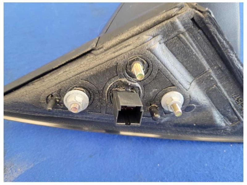 2013-2014 Ford Mustang GT Driver Rear View Mirror Base Glass Paint UX 2578 - The Parts Farm