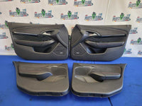 2014-2017 Chevrolet SS 6.2L Sedan Set Door Panels Suede Card Front Rear 2602 - The Parts Farm