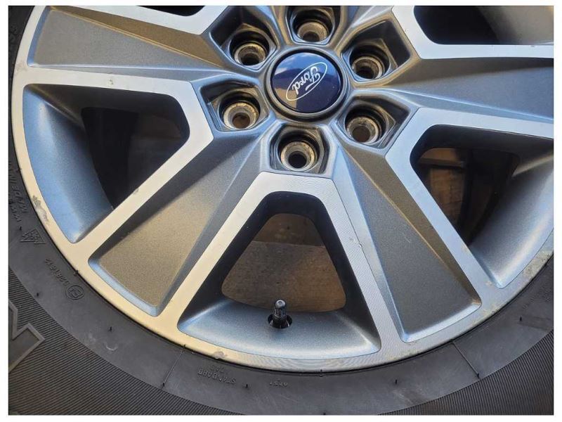 2015-2020 Ford F150 Pickup Truck Wheel 18x7.5 Painted 6 Spoke Silver Tire 2509 - The Parts Farm