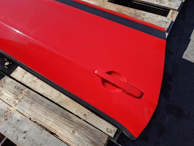 2011-2012 Ford Mustang Roush RH Passenger Front Door Electric Coupe Red OEM - The Parts Farm