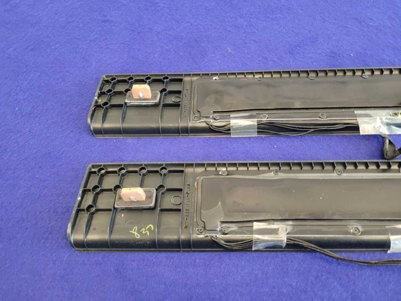 2015-2023 Ford Mustang GT S550 Pair of Lighted Door Sill Scuff Plates 2346 - The Parts Farm