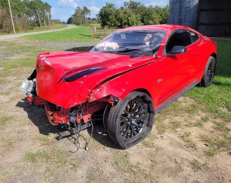 2015-2017 Ford Mustang GT S550 Driver Left Hood Vent Scoop Paint Black 2620 - The Parts Farm