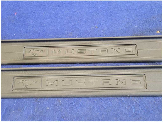 20152017 Ford Mustang GT S550 Pair Front Door Sill Scuff Plates 2815