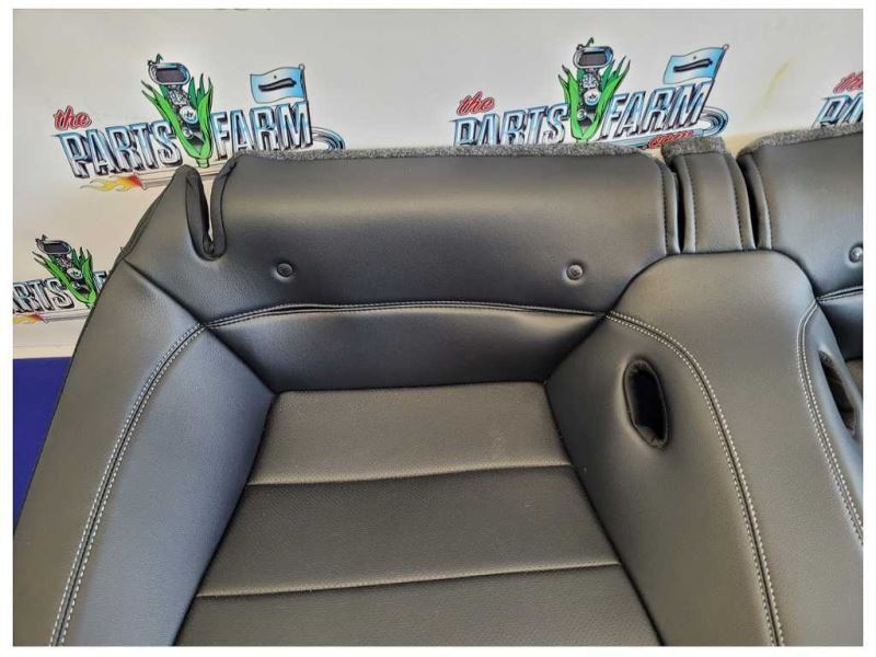 2015-2017 Ford Mustang GT S550 Rear Coupe Leather Seats Upper Lower 2346 - The Parts Farm