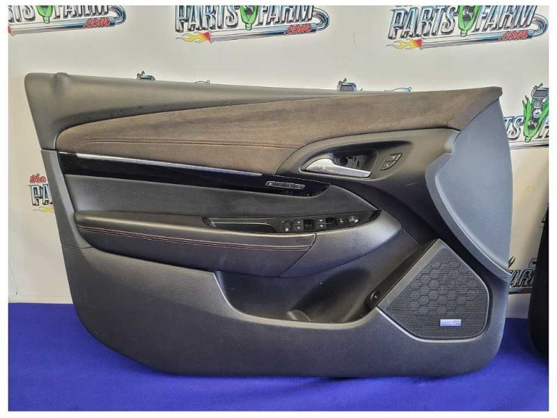 2014-2015 Chevrolet SS 6.2L Sedan Door Panels Front Back Suede Card 2350 - The Parts Farm