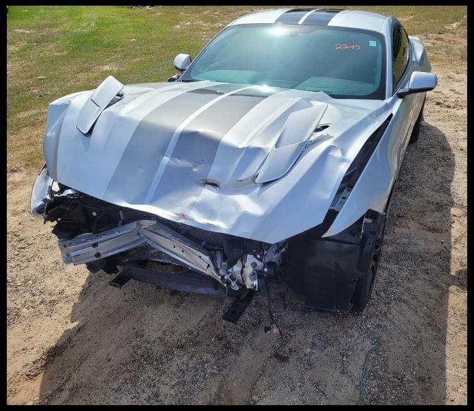 2015-2017 Ford Mustang GT S550 Driver Left Hood Scoop Vent Paint UX 2235 - The Parts Farm