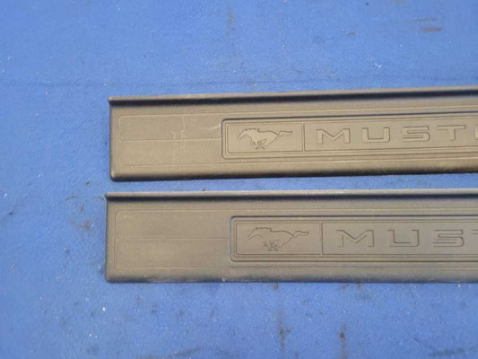 2015-2023 Ford Mustang GT S550 Pair Door Sill Plates Scuff Panel Side Cover 2467