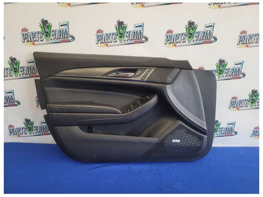 2016-2018 Cadillac CTS V 6.2 LT4 Sedan Door Panel Driver Front Suede 2315 - The Parts Farm