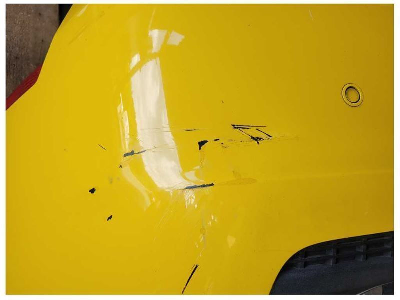 2010-2013 Chevrolet Camaro Rear Bumper Cover Park Assist UD7 Paint Yellow 2355 - The Parts Farm