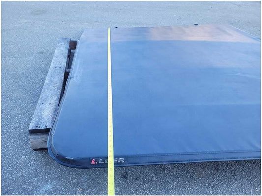 20152017 Ford F150 F150 Truck Leer 6.5 Soft Cover Tonneau Black Trim 2847