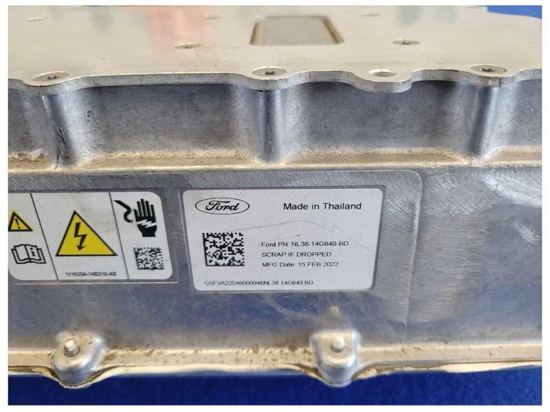 2022 Ford F150 F-150 Lightning Truck Hybrid Converter Invert NL3814G649BD 2523 - The Parts Farm