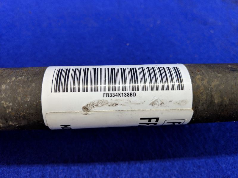 2018 Ford Mustang GT Passenger Axle Shaft Rear right Side Axle Shaft - The Parts Farm