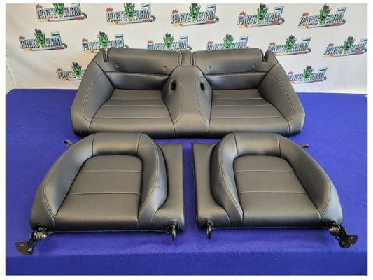 2015-2017 Ford Mustang GT S550 Rear Coupe Leather Seats Upper Lower 2346