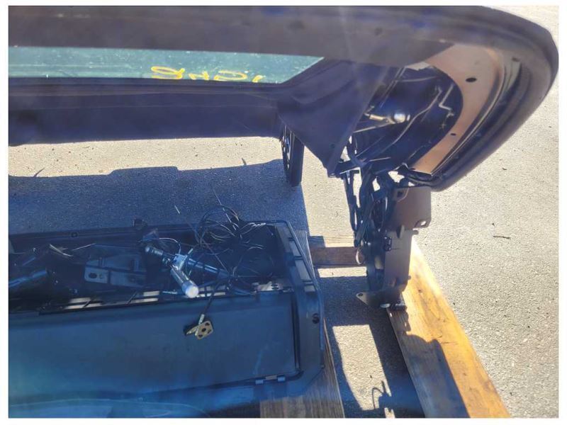 2001-2006 BMW M3 E46 Convertible Soft Top Cloth Roof Black 2451 - The Parts Farm