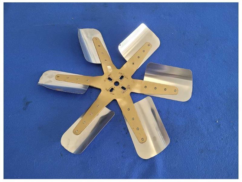 1987-1993 Ford Mustang GT LX 5.0L Front Aluminum Fan Blade Aftermarket 2516 - The Parts Farm