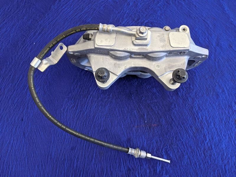 2017 2018 2019 2020 Tesla Model 3 OEM Passenger Right Brembo Caliper Rotor Lines - The Parts Farm