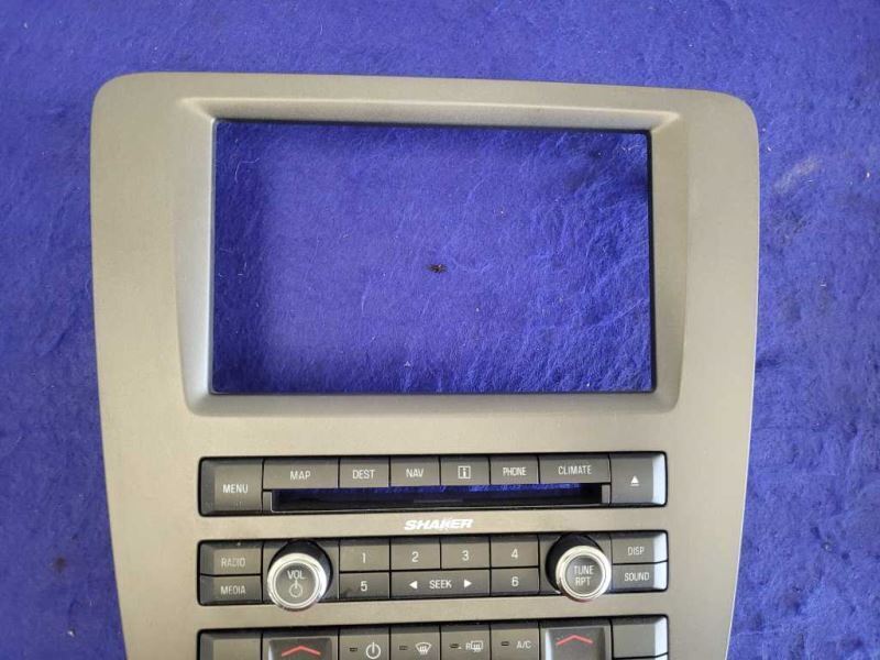 2013 Ford Mustang GT 5.0L Audio Receiver Radio Control Panel Info Screen 2417 - The Parts Farm