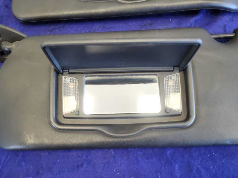 2003-2006 Chevrolet SSR Pickup Truck Pair Sun Visors Shade Light Black - The Parts Farm