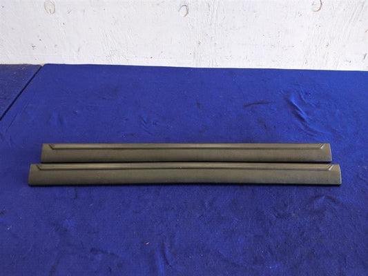2003-2004 Ford Mustang Cobra SVT DOHC 4.6L Pair Door Sill Scuff Plates Black - The Parts Farm