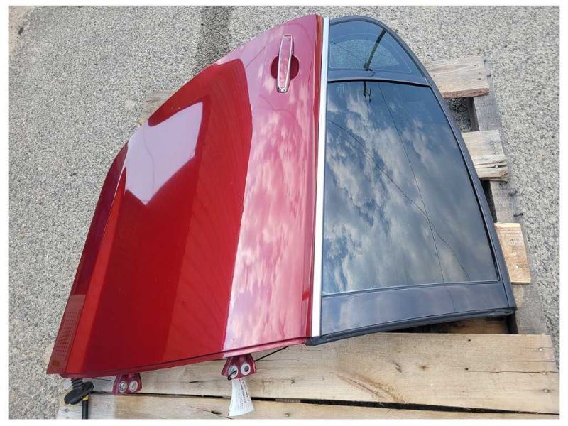 2008-2009 Pontiac G8 Sedan 6.0L V8 Passenger Rear Door Shell Paint Maroon 2529 - The Parts Farm