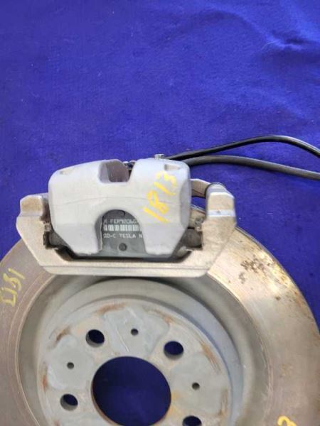 2017 2018 2019 2020 Tesla Model 3 Long Range Driver Left Rear Caliper Rotor Pad - The Parts Farm
