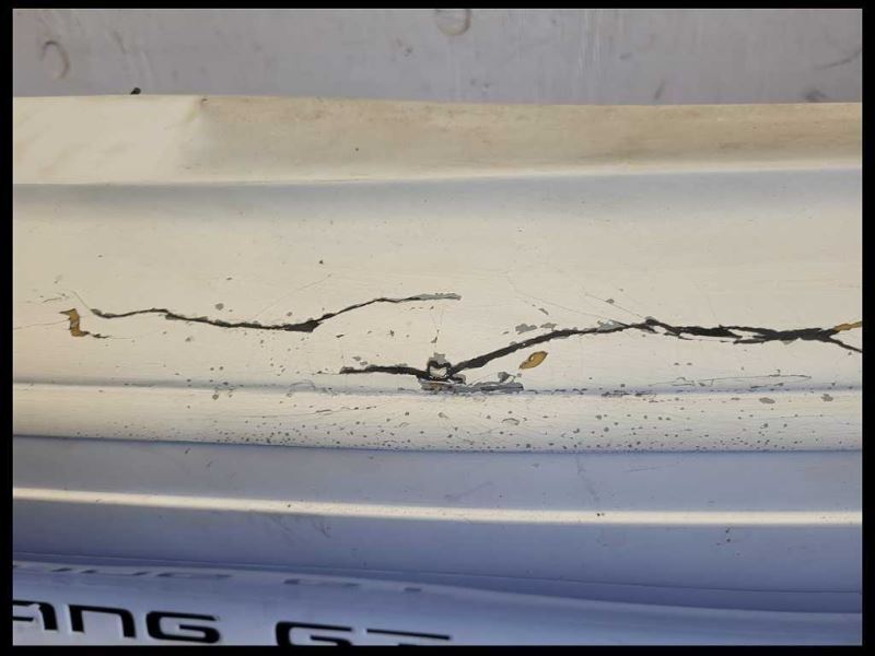 1987-1993 Ford Mustang GT 5.0L Rear Back Bumper Cover Skirt Scuffs Scratches - The Parts Farm
