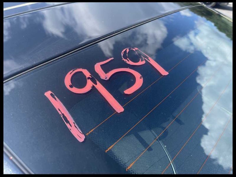 2012 Fisker Karma Sedan Hybrid Rear Trunk Deck Lid Hatch Paint Gray 1595 - The Parts Farm