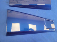 2011-2014 Ford Mustang GT GT500 Pair Side Window Quarter Scoops Louvers 2634 - The Parts Farm