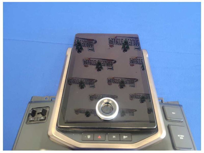 2022 Ford F150 Lightning Display Screen Bezel Radio Receiver Surround 2523 - The Parts Farm