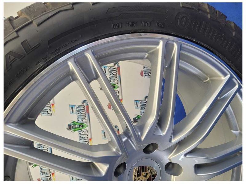 NEW 2019+ Porsche Cayenne S Turbo Wheels Rim 22x10 Tires new Continental 285/45 - The Parts Farm