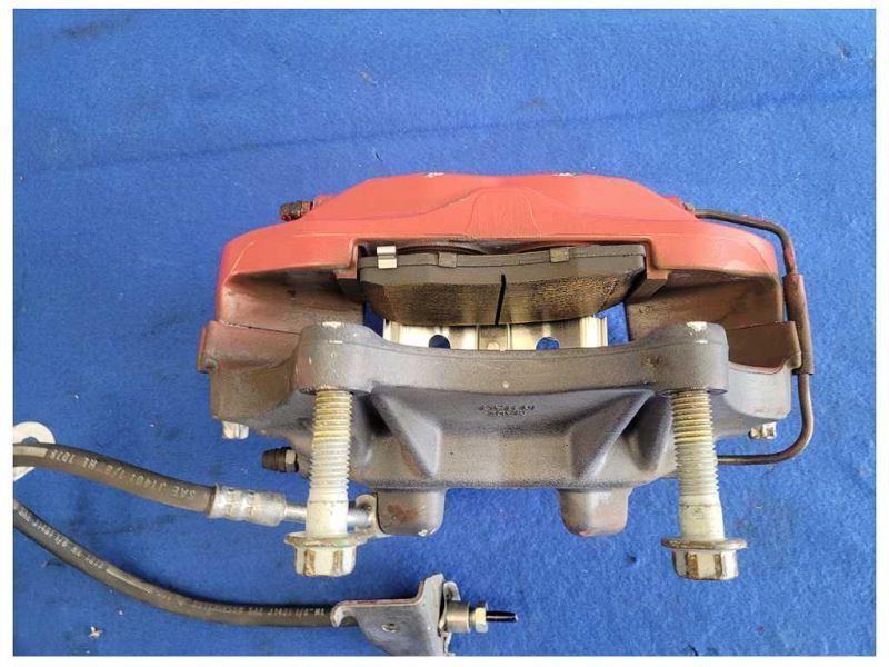 2010-2015 Chevrolet Camaro SS Driver Front Brembo Brake Caliper Pads Hoses 2527 - The Parts Farm