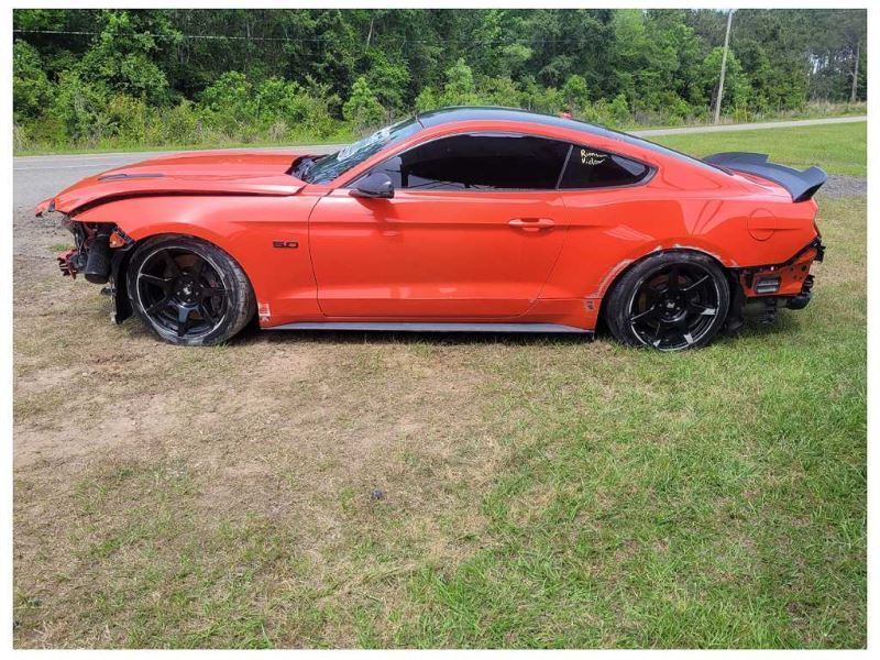 2015-2023 Ford Mustang GT S550 Passenger Right Door Coupe Shell Paint CY 2373 - The Parts Farm