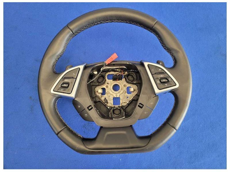 2019-2023 Chevrolet Camaro SS 6.2L Steering Wheel Front Driver A/T Leather 2538 - The Parts Farm