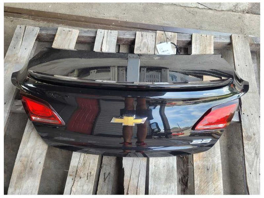 2014-2017 Chevrolet SS 6.2L Sedan Trunk Deck Lid Rear Back Emblem Black 2350 - The Parts Farm