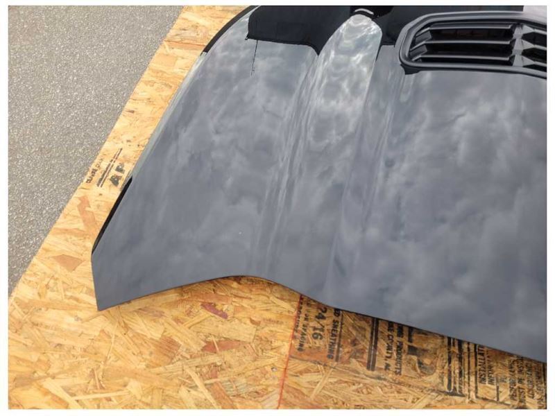2019-2023 Chevrolet Camaro SS LT1 6.2L Front Hood Shell Vent Paint Black C124 - The Parts Farm