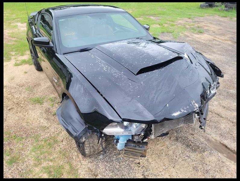 2011-2014 Ford Mustang GT Lid Center Console Latch Cover Arm Rest - The Parts Farm