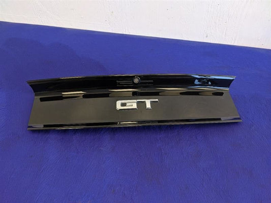 2015-2017 Ford Mustang GT Tail Finish Panel Black With Model Emblem OEM - The Parts Farm