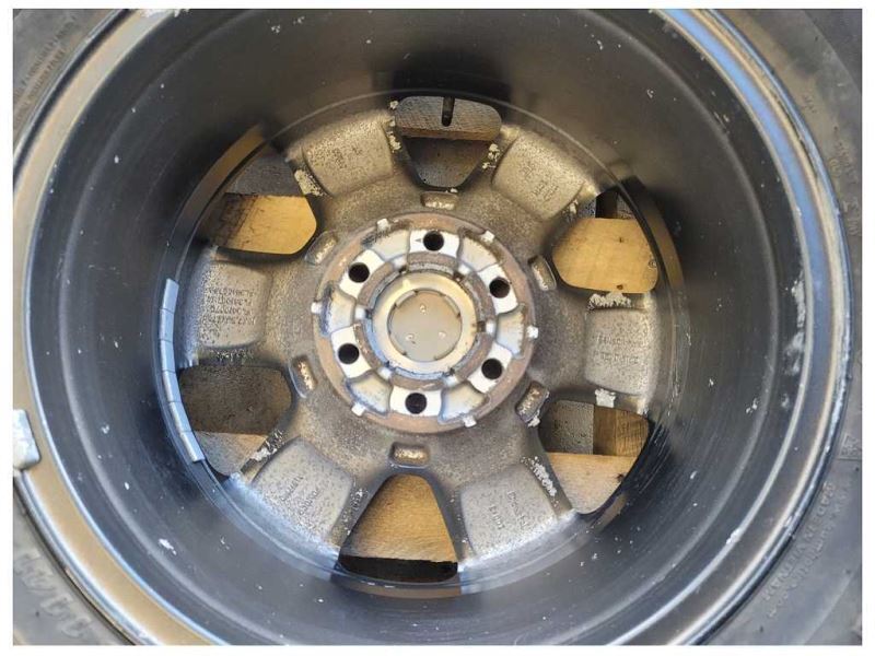 2015-2020 Ford F150 Pickup Truck Wheel 18x7.5 Painted 6 Spoke Silver Tire 2509 - The Parts Farm