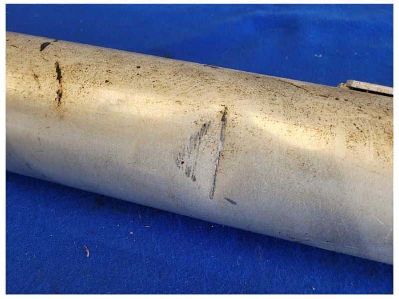 2022 Ford F250 Pickup Truck Driveshaft Automatic Transmission A/T *Dent* 2557 - The Parts Farm