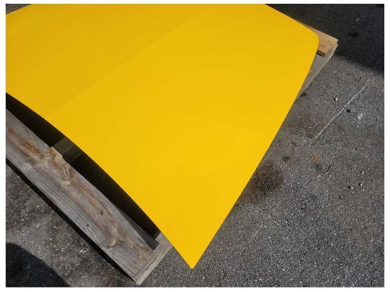 2003-2006 Chevrolet SSR Pickup Truck Rear Bed Cover Top Paint Yellow 2426 - The Parts Farm