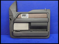2009-2014 Ford F150 Pickup Truck Interior Passenger Right Front Door Panel Wood - The Parts Farm