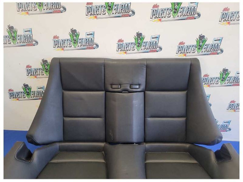 2001-2006 BMW M3 Convertible Rear Back Seat Black Leather Upper Lower 2451 - The Parts Farm