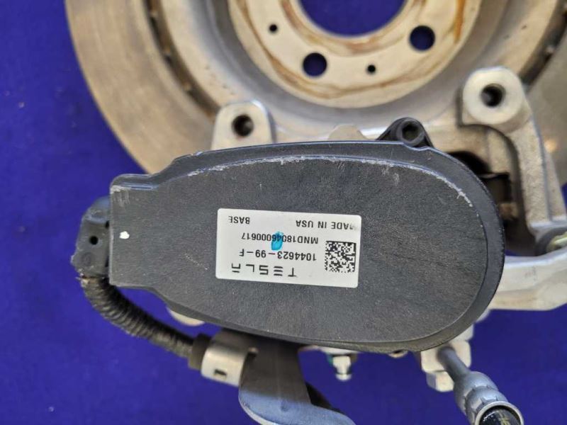 2017 2018 2019 2020 Tesla Model 3 Long Range Driver Left Rear Caliper Rotor Pad - The Parts Farm
